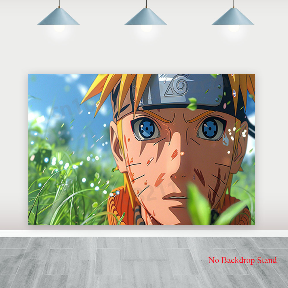 Naruto Backdrop Banner Boys Ki - Kids Outdoor Movies review and price